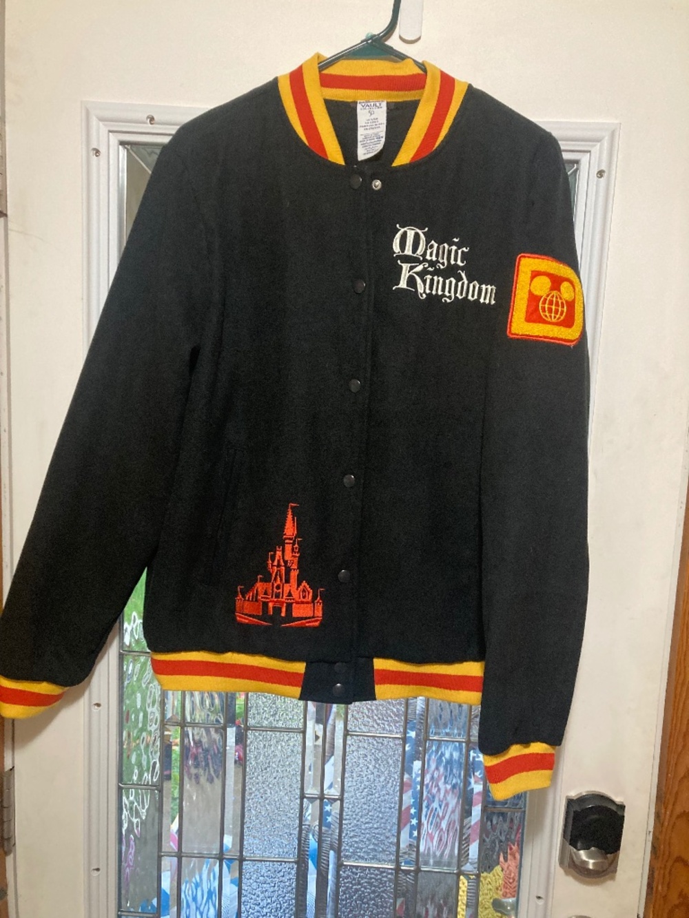 Magic kingdom letter jacket 50th vault collection size small
